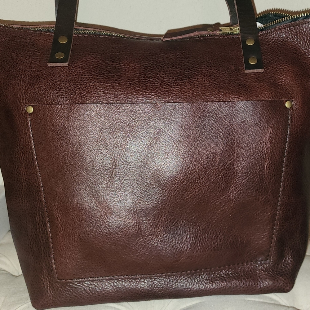 Portland Leather Tote Bag